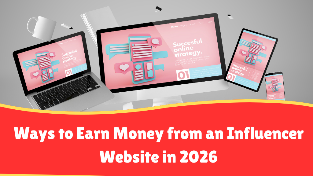 9 Ways to Earn Money from an Influencer Website in 2026