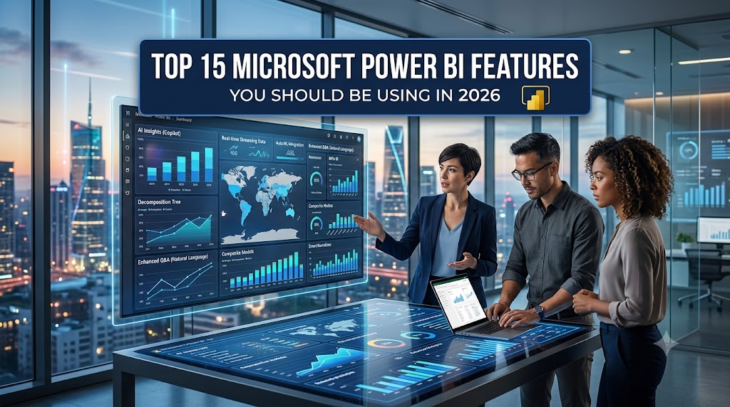 Top 15 Microsoft Power BI Features You Should Be Using in 2026