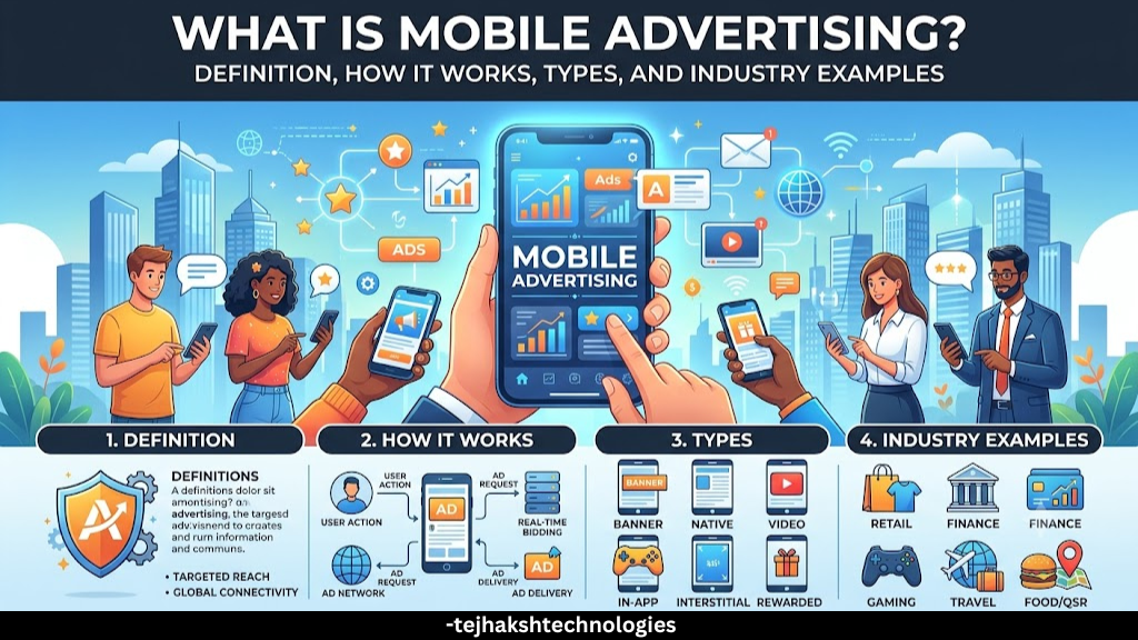 What Is Mobile Advertising? Definition, How It Works, Types, and Industry Examples