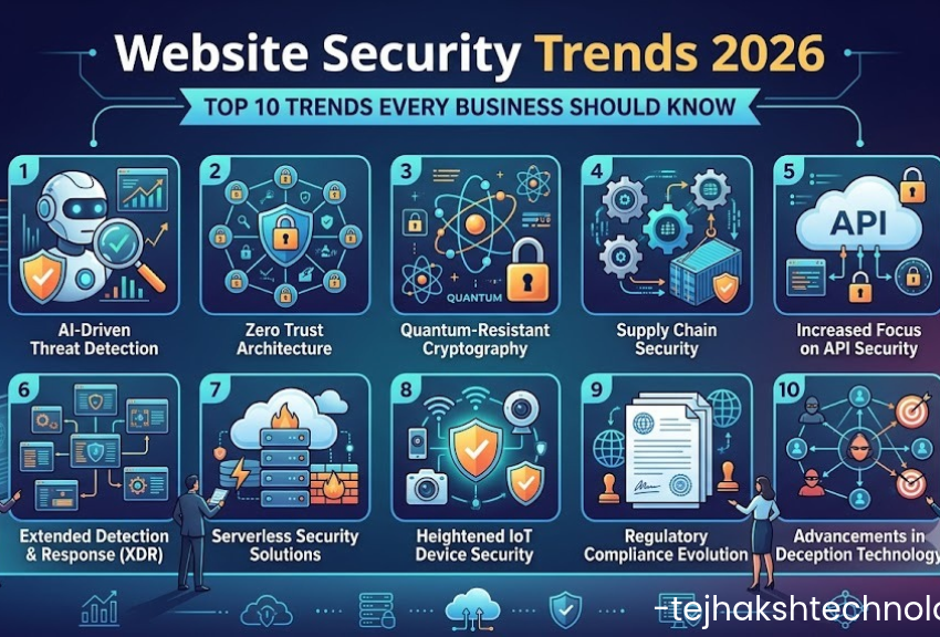 Website Security Trends 2026: Top 10 Trends Every Business Should Know