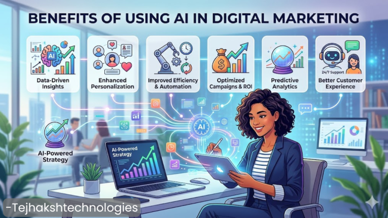 Benefits of Using AI Tools in Digital Marketing |