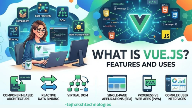 What Is Vue.js? | Features of Vue.js | Uses of Vue.js