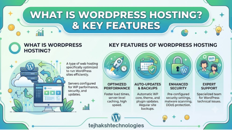 What is WordPress Hosting? and the features of WordPress Hosting